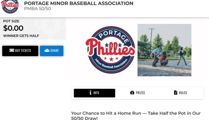 Here is your chance to take home half the pot and help support PMBA